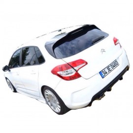 Citroen C4 Serisi (2011 - 2016) Arka Tampon Difüzör (Plastik)