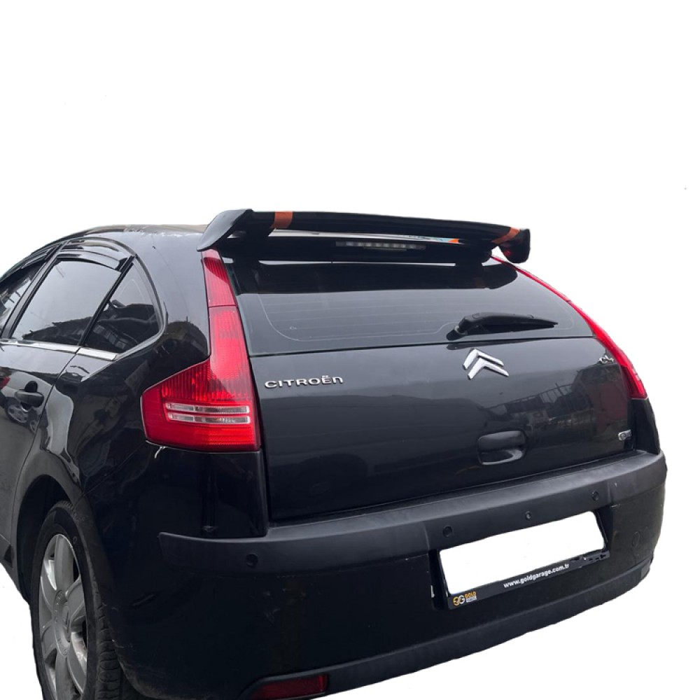 Citroen C4 (2005-2010) Üniversal BOYASIZ Spoiler (Plastik)