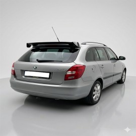 Skoda Fabia (2007-2014) Üniversal Spoiler BOYASIZ (Plastik)