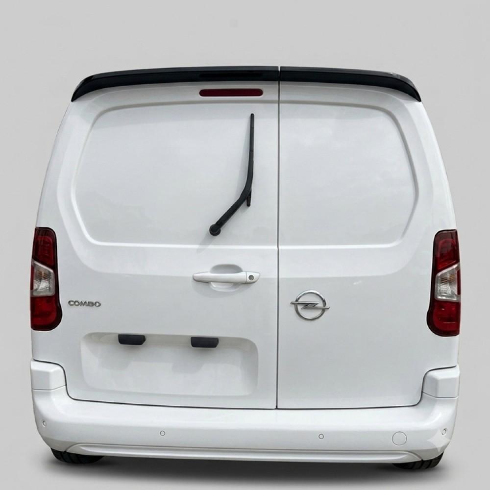 Opel Combo Çift Kapı (2021-2025) Sport Style Spoiler BOYASIZ (Plastik)
