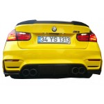 BMW 3 Serisi F30 (2012- 2018) Vorsteiner M3 Model Difuzör (Plastik)