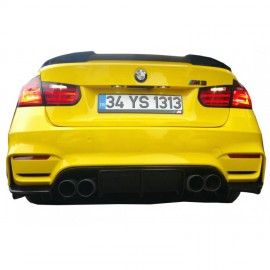 BMW 3 Serisi F30 (2012- 2018) Vorsteiner M3 Model Difuzör (Plastik)