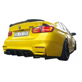 BMW 3 Serisi F30 (2012- 2018) Vorsteiner M3 Model Difuzör (Plastik)