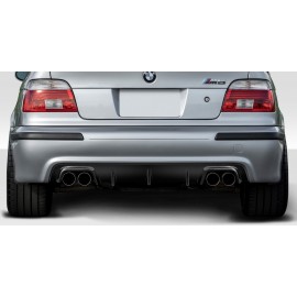 BMW 5 Serisi E39 (1998 - 2004) M5 Model Sağ Sol Çift Çıkışlı Difuzör (Plastik)
