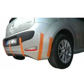 Fiat Punto EVO (2010 Sonrası) Arka Tampon Eki - Difüzör (Plastik)