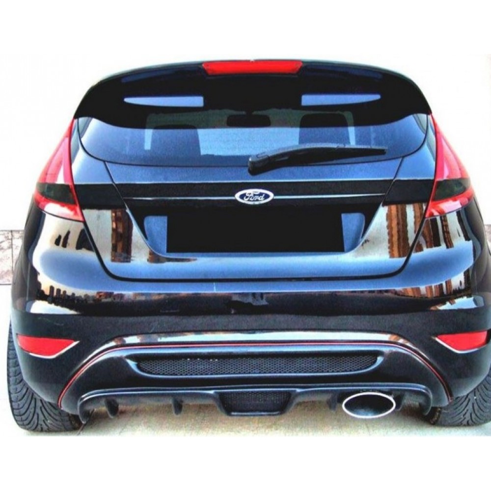 Ford Fiesta Serisi (2009 - 2016) Arka Tampon Difüzörü (Plastik)