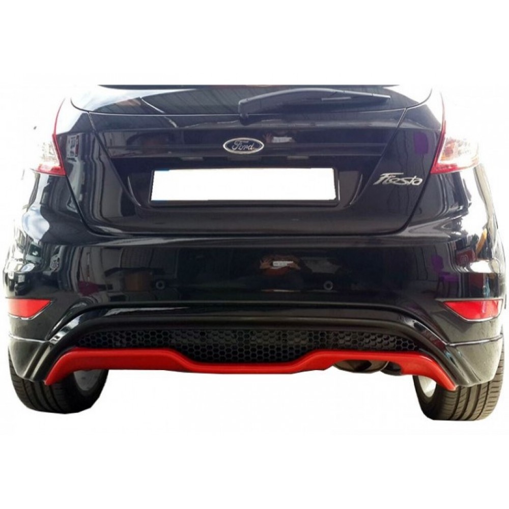 Ford Fiesta Serisi (2009 - 2016) ST Desing Model Arka Tampon Difüzörü (Plastik)