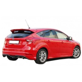 Ford Focus 3 Serisi (2015 - 2018) HB Makyajlı Kasa Arka Tampon Difüzörü (Plastik)