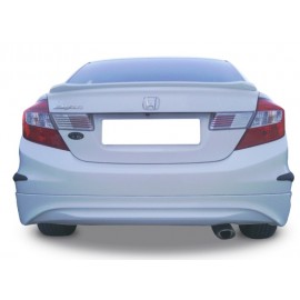 Honda Civic FB7 Serisi (2012 - 2015) Modulo Black Edition Arka Tampon Eki (Plastik)