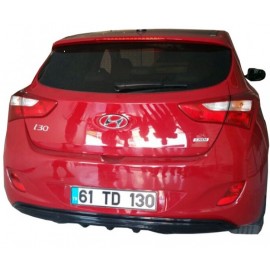 Hyundai i30 Serisi (2011 - 2016) Egzoz Görünümlü Difüzör (Plastik)