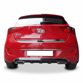 Hyundai i30 Serisi (2011 - 2016) Egzoz Görünümlü Difüzör (Plastik) Hyundai i30 Serisi (2011 - 2016) Egzoz Görünümlü Difüzör (Plastik)