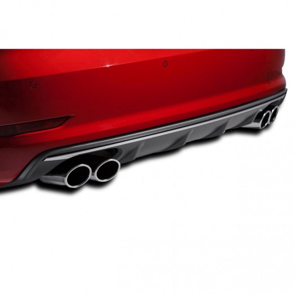 Audi A3 8V Serisi (2012-2016) Sedan S3 Model Arka Tampon Difüzör (Plastik)