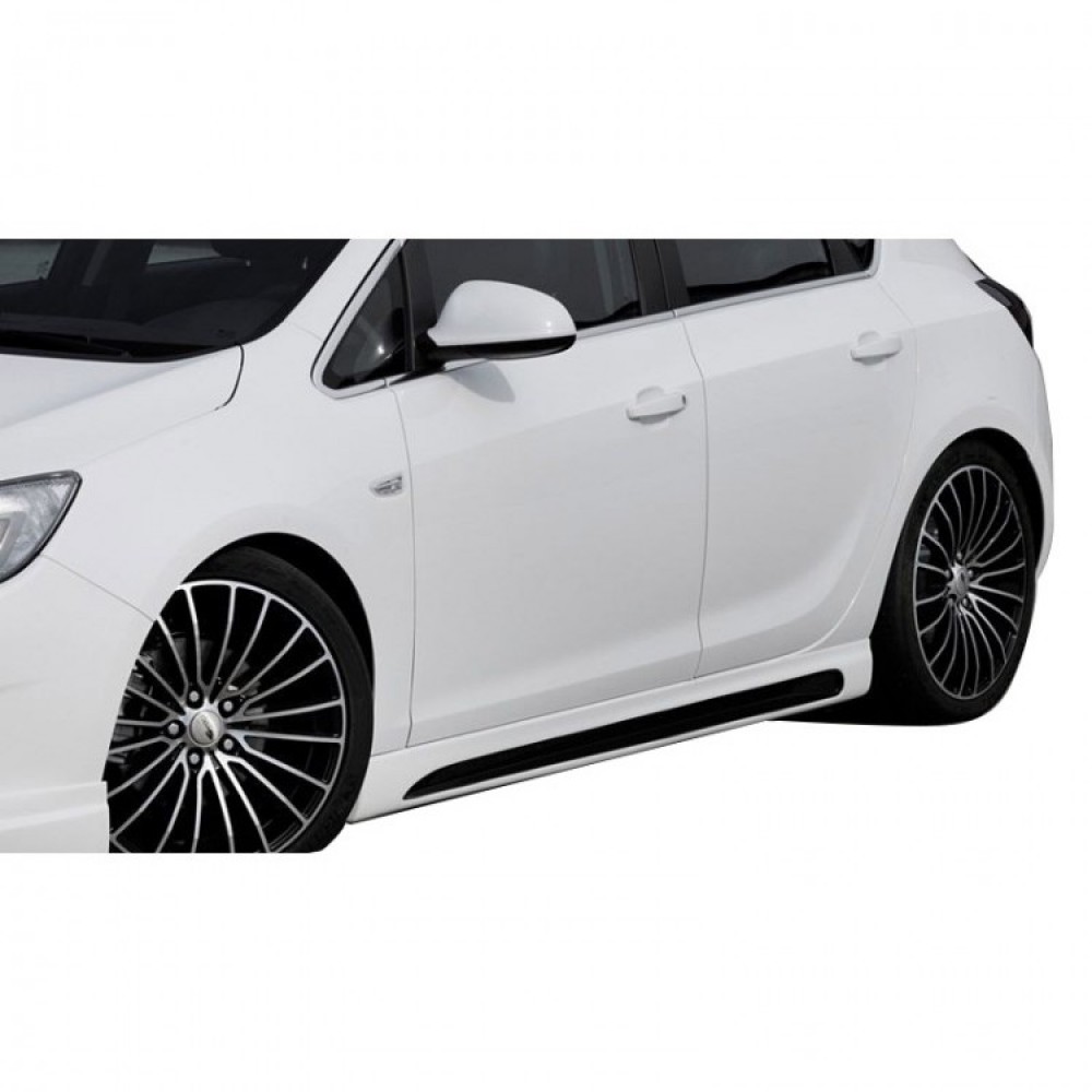 Opel Astra J Serisi (2011-2015) Hatchback Sedan Uyumlu R-eger Model Yan Marşpiyel Seti (Plastik)