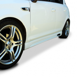 Opel Corsa D (2007-2015) Yan Marşpiyel Seti (Plastik)