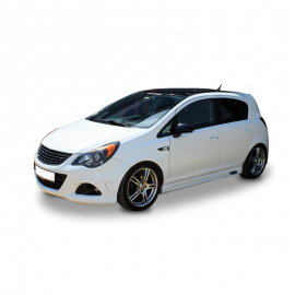 Opel Corsa D (2007-2015) Yan Marşpiyel Seti (Plastik)