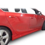 Opel Astra K Serisi (2016-2020) OPC Model Yan Marşpiyel Seti (Plastik)