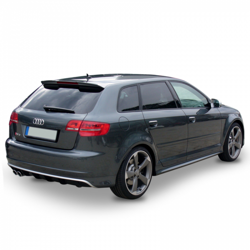 Audi A3 Serisi 8P/8P3 (2005-2011) 4 Kapı RS3 Model Yan Marşpiyel Seti (Plastik)