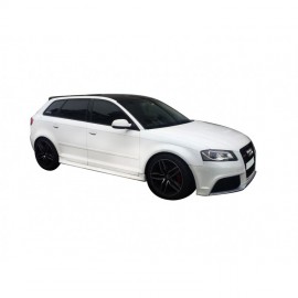Audi A3 Serisi 8P/8P3 (2005-2011) 4 Kapı RS3 Model Yan Marşpiyel Seti (Plastik)