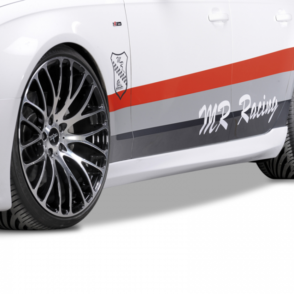 Audi A4 Serisi B8/B8,5 (2008-2015) RS4 Model Yan Marşpiyel Seti (Plastik)