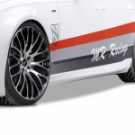 Audi A4 Serisi B8/B8,5 (2008-2015) RS4 Model Yan Marşpiyel Seti (Plastik)