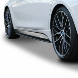 Bmw 3 Serisi F30 (2012 - 2018) M Performance Yan Marşpiyel Alti Lip (Plastik)