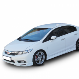 Honda Civic Serisi FB7 (2012-2016) Custom Model Yan Marşpiyel Seti (Plastik)