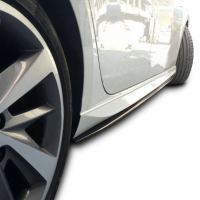 Volkswagen Golf 7-7,5 Serisi (2012-2020) Yan Marşpiyel Alt Lipi (Plastik - Parlak Siyah)