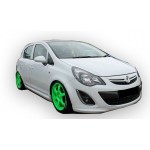 Opel Corsa D Serisi (2007-2015) OPC Model Yan Marşpiyel Seti (Plastik)