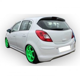 Opel Corsa D Serisi (2007-2015) OPC Model Yan Marşpiyel Seti (Plastik)