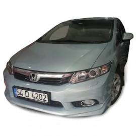 Honda Civic Serisi FB7 (2012-2016) Modulo Black Edition Ön Tampon Ek (Plastik)