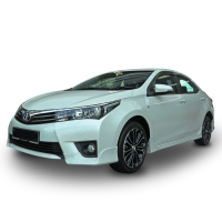 Toyota Corolla (2012-2016) Ön Tampon Flap Ek (Plastik)