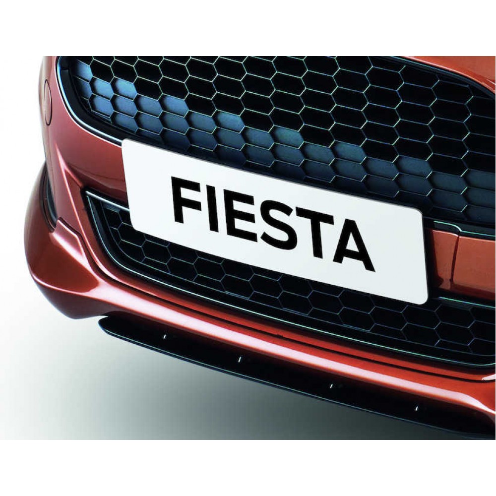 Ford Fiesta Serisi (2013-2016) Makyajlı Ön Tampon Eki Orta Dil (Plastik )