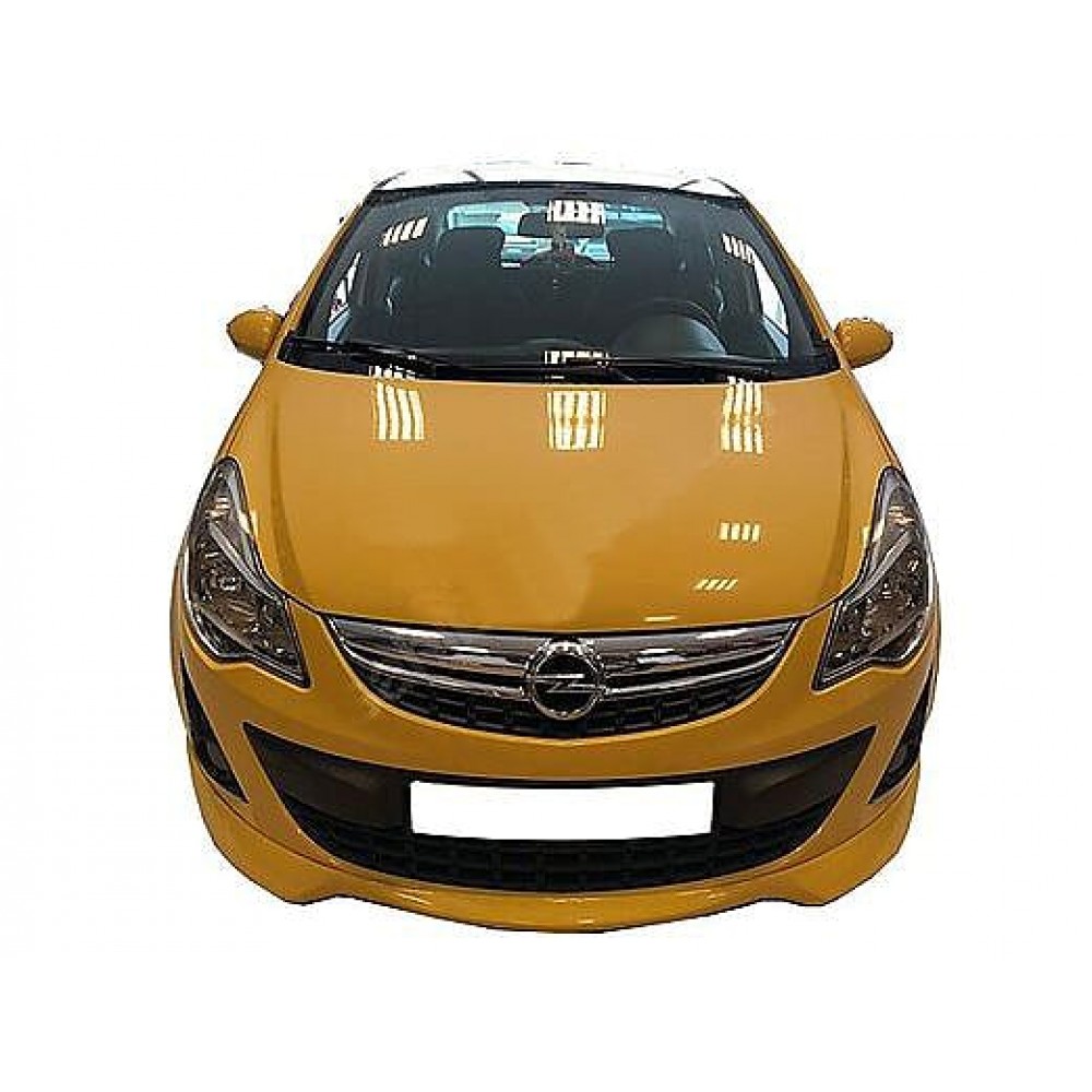 Opel Corsa D Serisi (2011-2015) Makyajlı Stainmetz Ön Tampon Ek (Plastik)