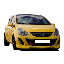 Opel Corsa D Serisi (2011-2015) Makyajlı Stainmetz Ön Tampon Ek (Plastik)