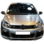 Volkswagen Golf 6 Serisi (2009-2012) R Tampon Uyumlu Ön Tampon Ek (Plastik )