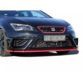 Seat Leon MK3 5F 2013 - 2016 FR - JE Desing Ön Tampon Kaşları (Plastik)