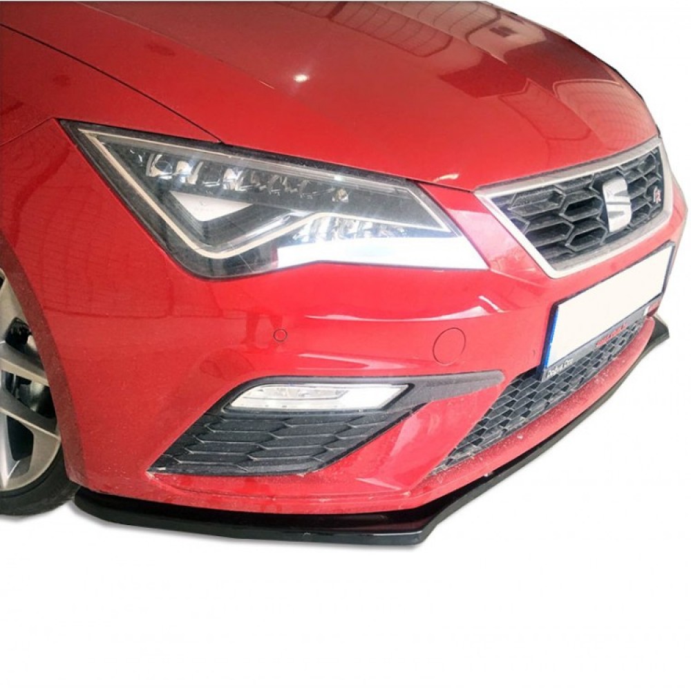 Seat Leon (2017-2019) FR - Style - Xcellence Uyumlu Ön Lip (Plastik)