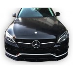 Mercedes C Serisi W205 (2015-2018) C63 Amg Ön Tampon Lip Plastik